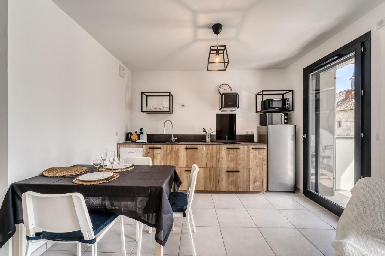 Emergence - Beautiful Studio For 2 People Balcony And Garage Annecy Ngoại thất bức ảnh